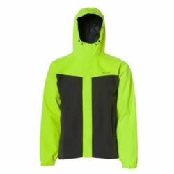 MEN'S FULL SHARE JACKET - HI-VIS YELLOW GREY SMALL
